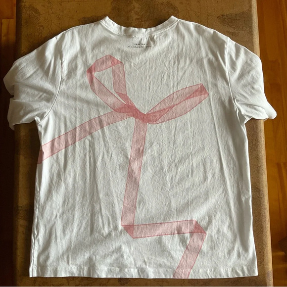 ZARA, Bows t-shirt, size Large - Picture 8 of 9
